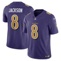 Baltimore Ravens Lamar Jackson Purple Vapor F.U.S.E. Limited Football Jersey