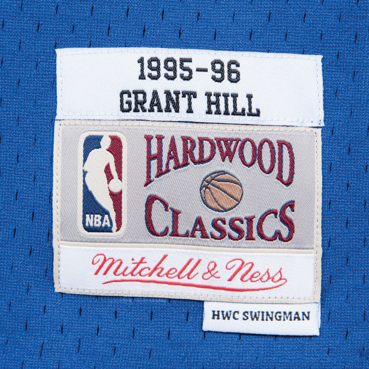 Detroit Pistons Swingman Jersey Road Grant Hill 1995-96