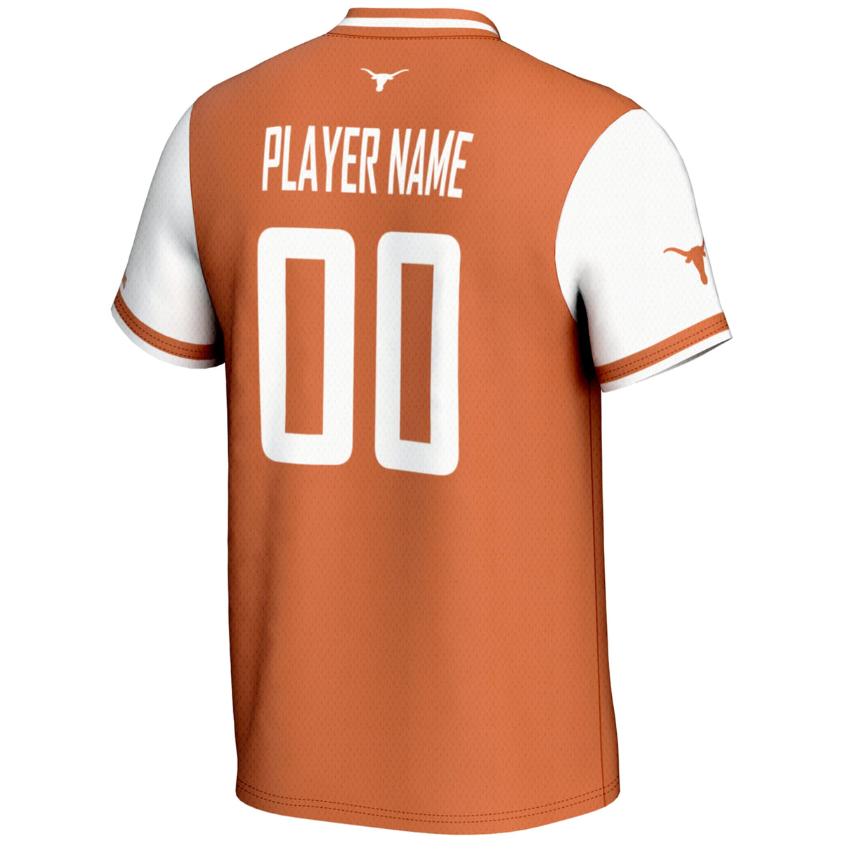 Texas Longhorns NIL Pick-A-Player Lightweight Softball Jersey - Burnt Orange