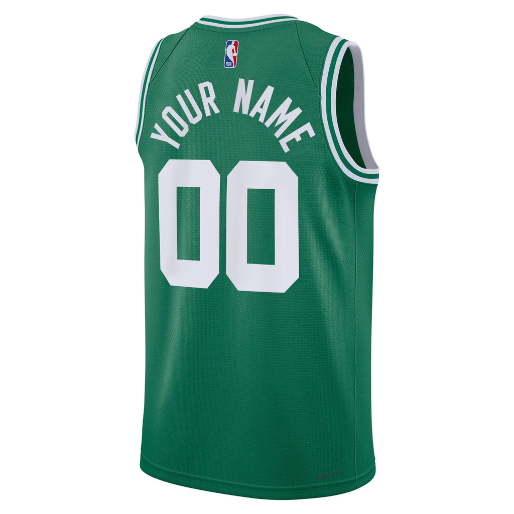 Boston Celtics Icon Edition Swingman Jersey - Kelly Green - Custom