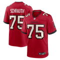 Tampa Bay Buccaneers Billy Schrauth Red Team Game Football Jersey