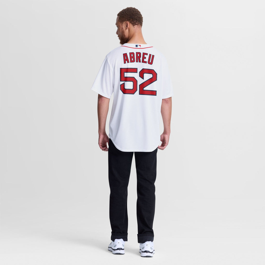 Boston Red Sox Wilyer Abreu White Home Replica Baseball Jersey