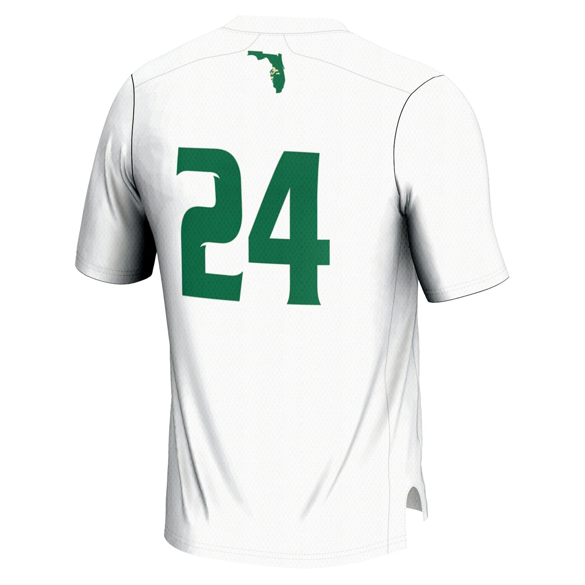 #24 South Florida Bulls Lightweight Lacrosse Jersey - White