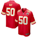 Kansas City Chiefs Willie Gay Red Game Football Jersey