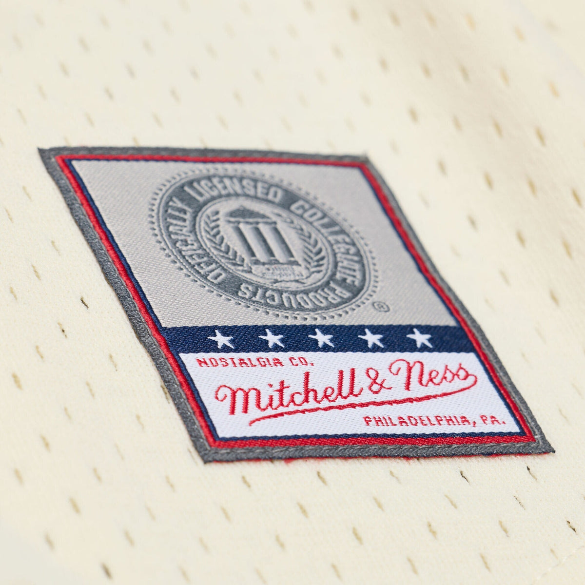 North Carolina Tar Heels Mesh Button-Up Batting Practice Baseball Jersey - Cream
