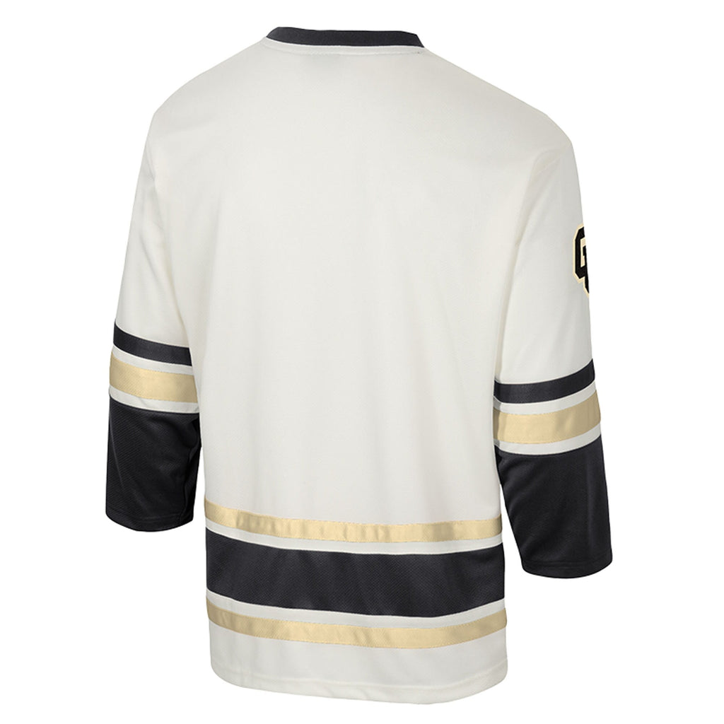Cream Colorado Buffaloes Puck Proud Fashion Hockey Jersey