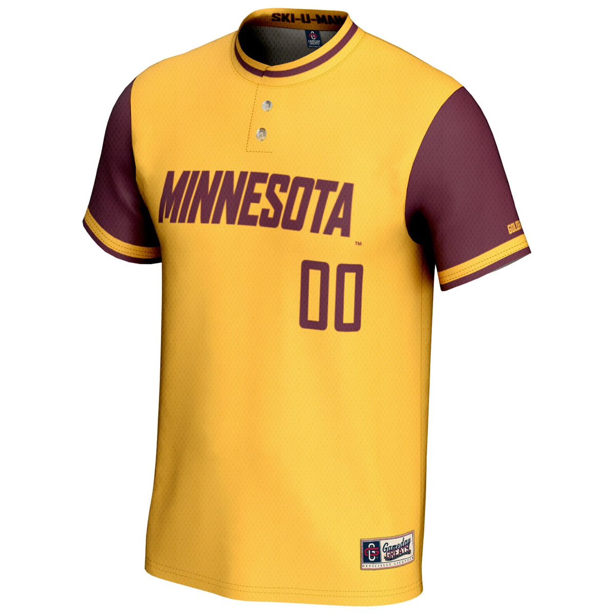 Minnesota Golden Gophers NIL Pick-A-Player Lightweight Softball Jersey - Gold