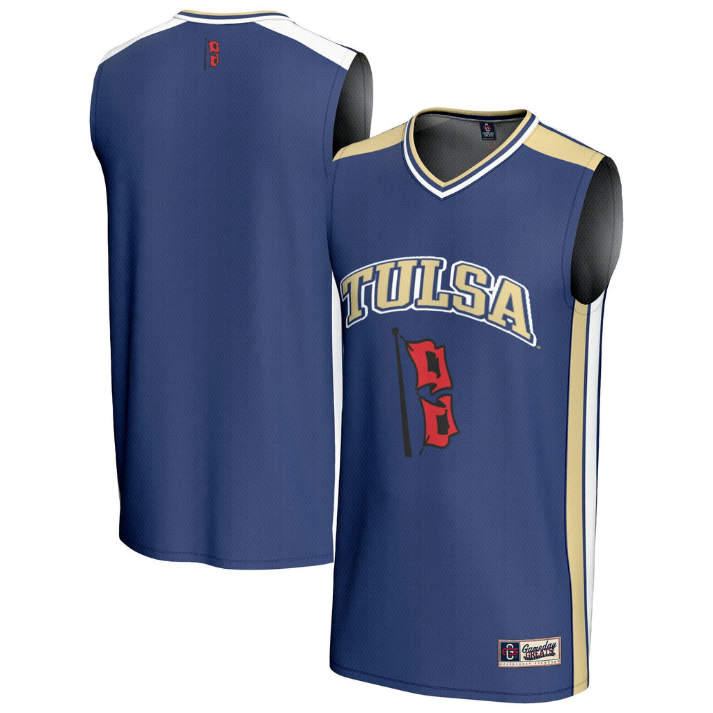 Tulsa Golden Hurricane Basketball Jersey - Royal