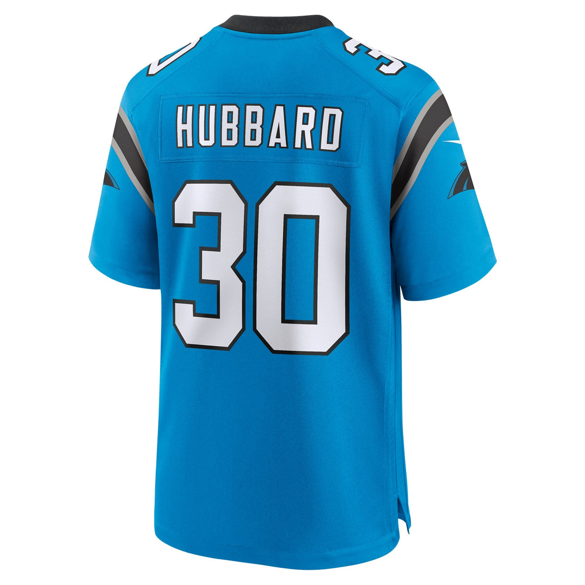 Carolina Panthers Chuba Hubbard Blue Alternate Game Football Jersey