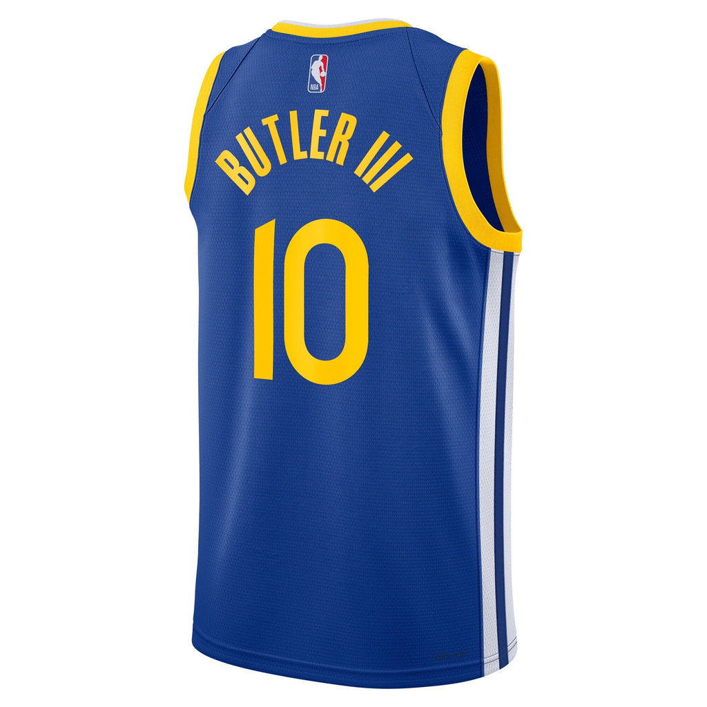 Golden State Warriors Icon Edition Swingman Jersey - Royal - Jimmy Butler III