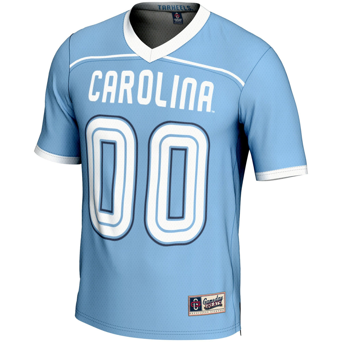 North Carolina Tar Heels NIL Pick-A-Player Lightweight Lacrosse Jersey - Carolina Blue