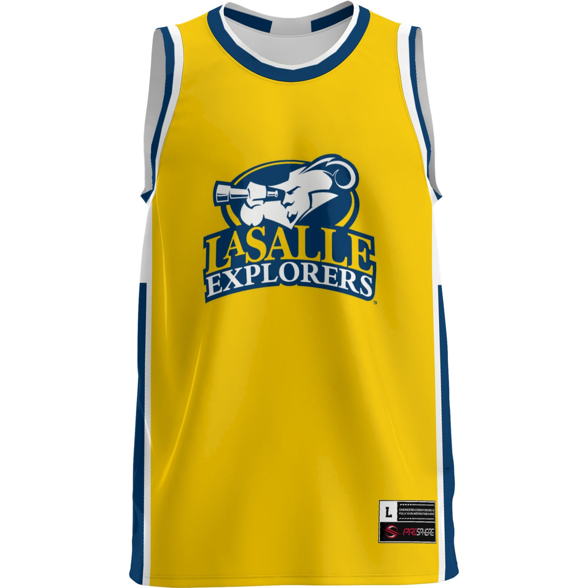 La Salle Explorers Lightweight Basketball Jersey - Blue