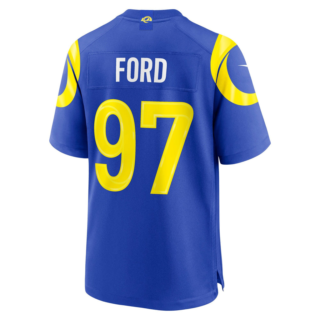 Los Angeles Rams Poona Ford Royal Game Football Jersey