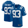 Indianapolis Colts Dwight Freeney Royal Team Retired Player Game Football Jersey