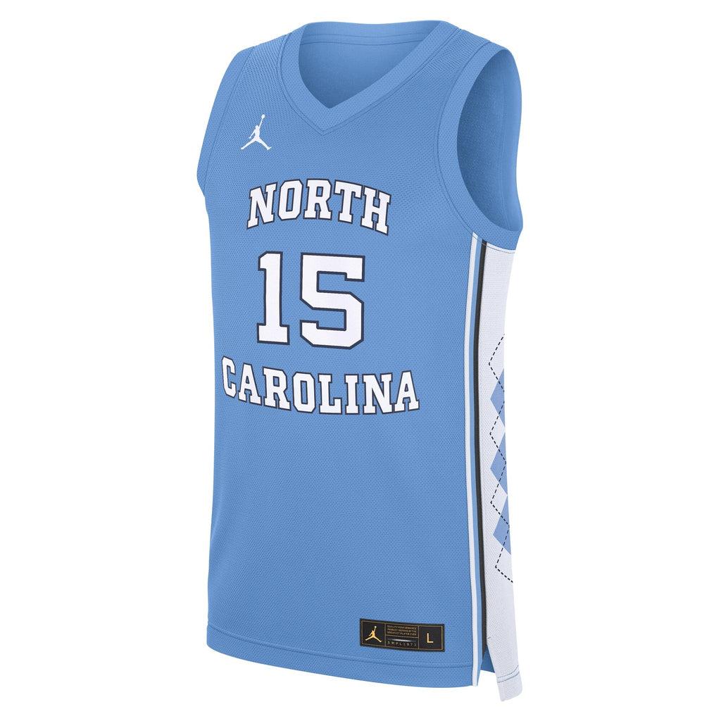 Vince Carter Carolina Blue North Carolina Tar Heels Road Replica Basketball Jersey