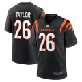 Cincinnati Bengals Ja'Sir Taylor Black Team Game Football Jersey
