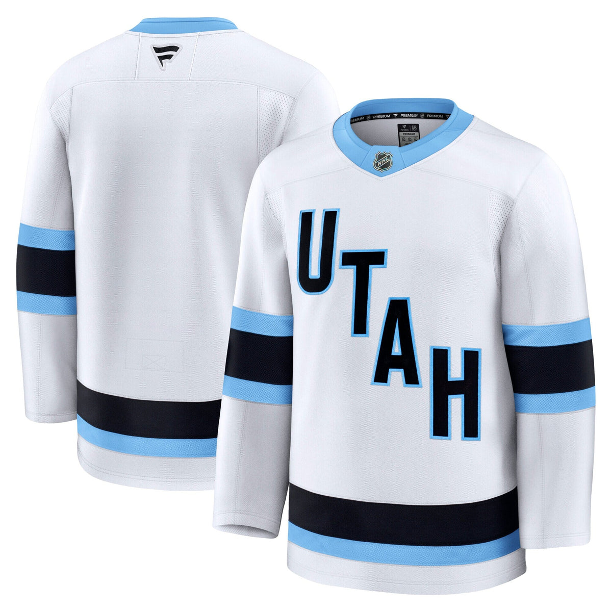 Utah Mammoth White Away Premium Jersey - Style 201928527