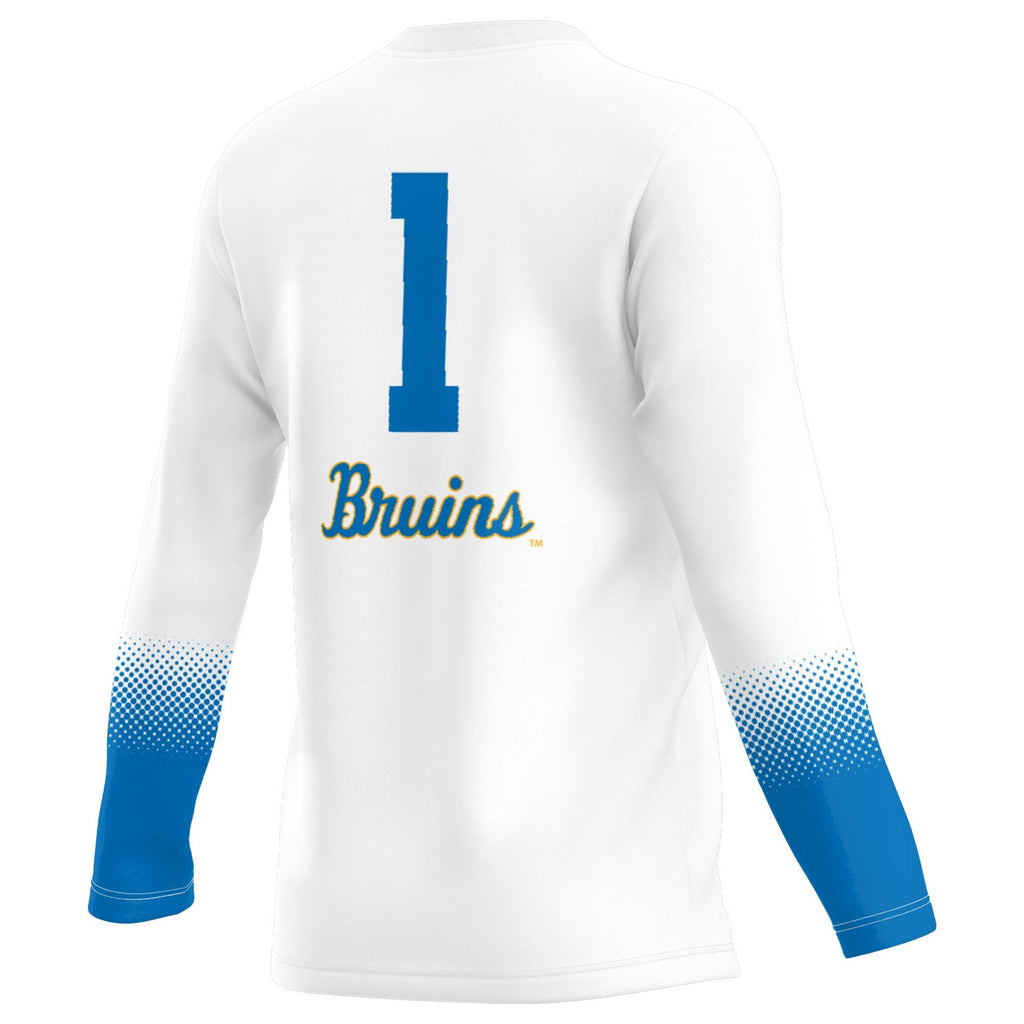 #1 UCLA Bruins Lightweight Volleyball Jersey - White