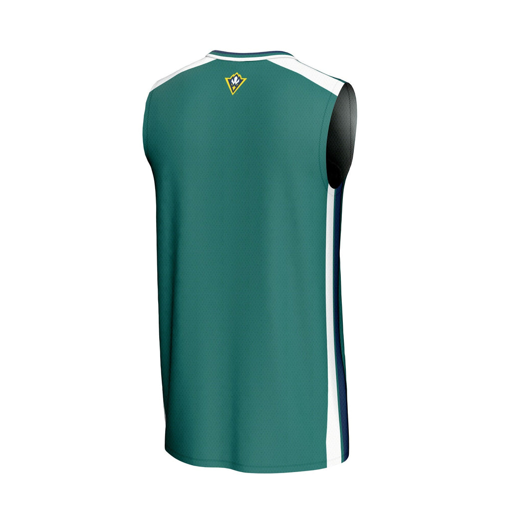 UNC Wilmington Seahawks Basketball Jersey - Teal