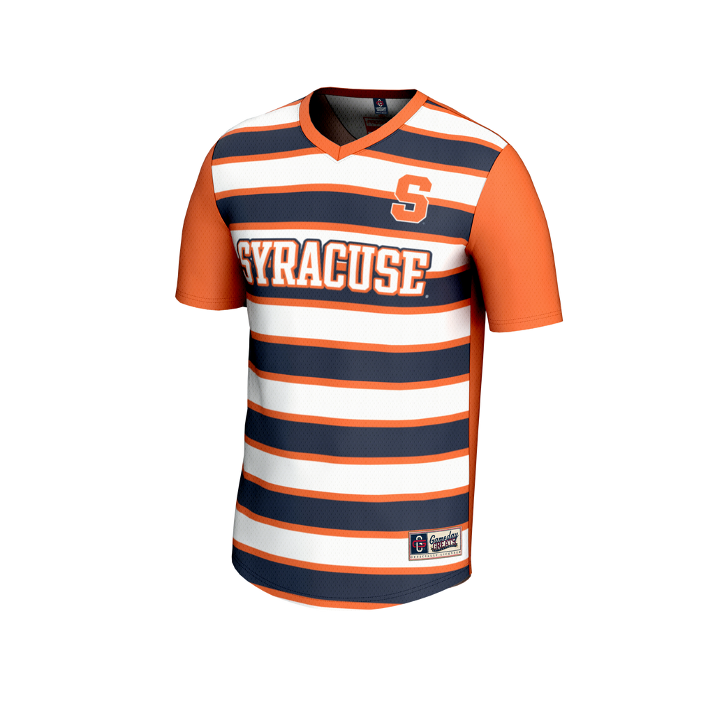 #1 Syracuse Orange Lightweight Soccer Fashion Jersey - Orange