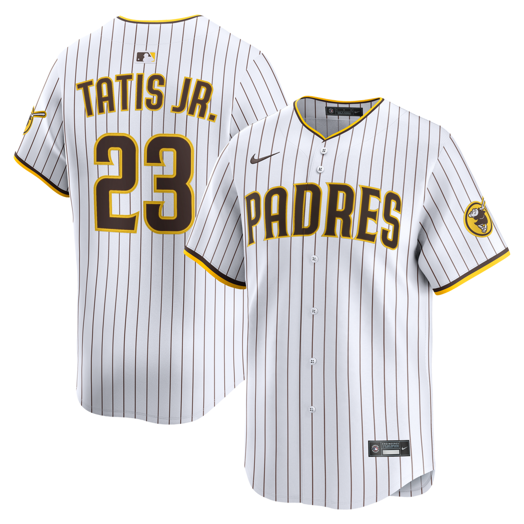 San Diego Padres Fernando Tatis Jr. White Home Limited Player Baseball Jersey