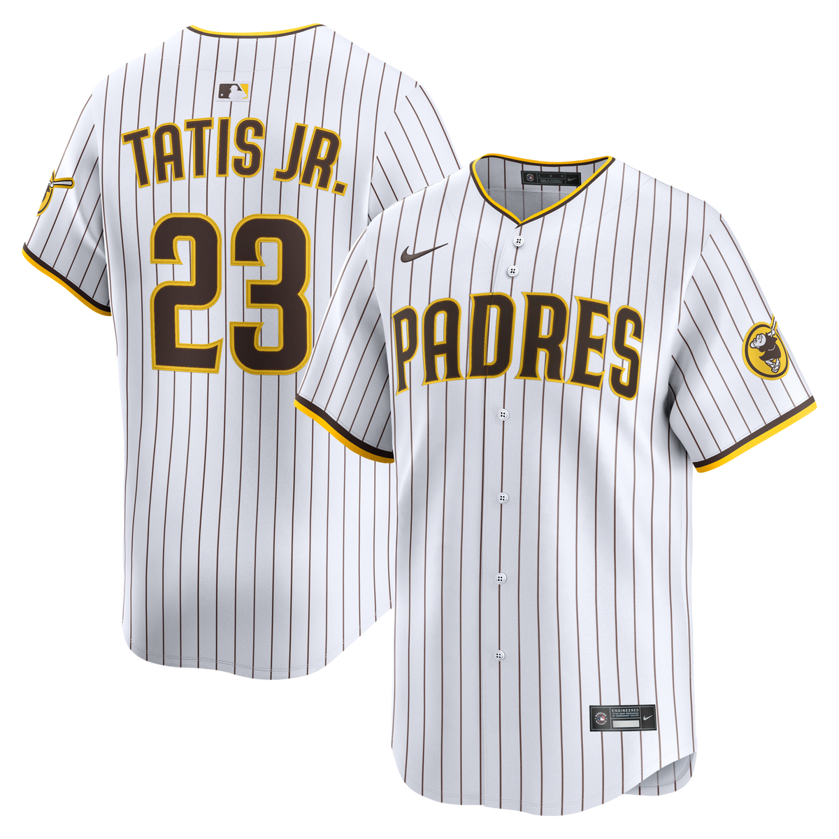 San Diego Padres Fernando Tatis Jr. White Home Limited Player Baseball Jersey