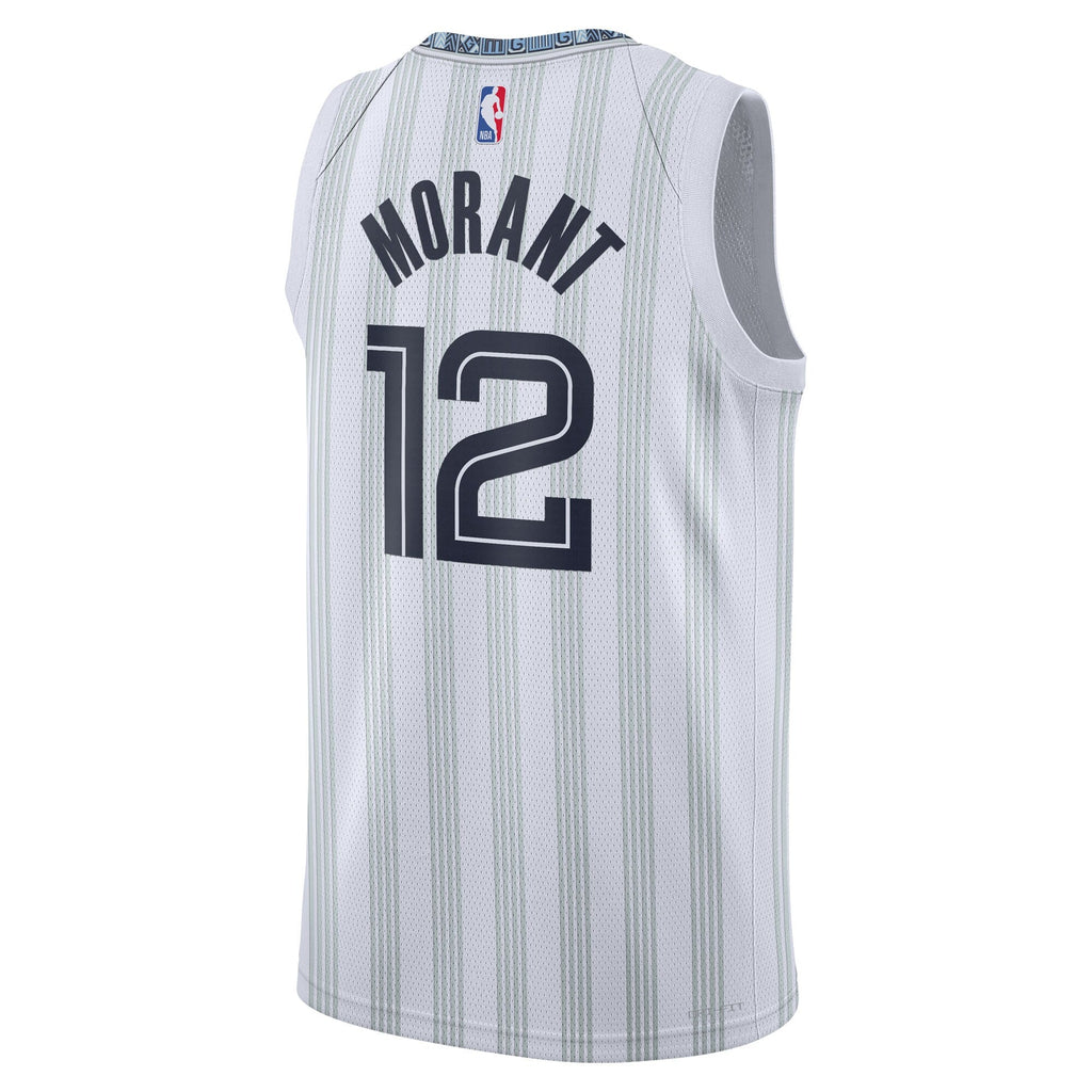 Memphis Grizzlies 2025/26 City Edition Swingman Jersey - Gray - Ja Morant