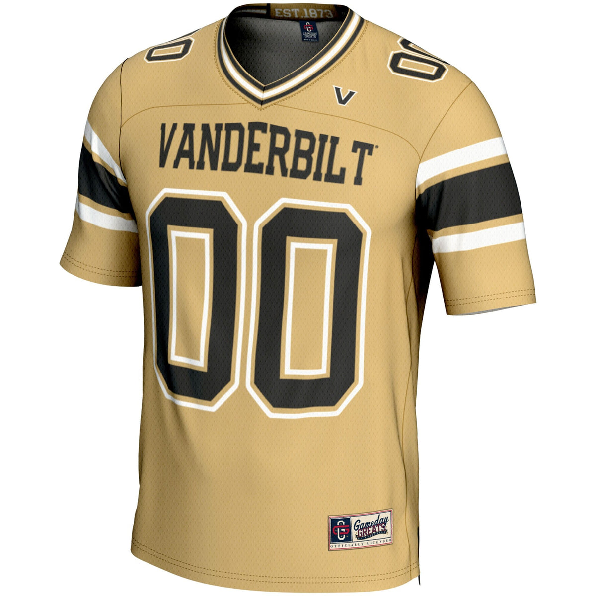 Vanderbilt Commodores NIL Pick-A-Player Football Jersey - Gold