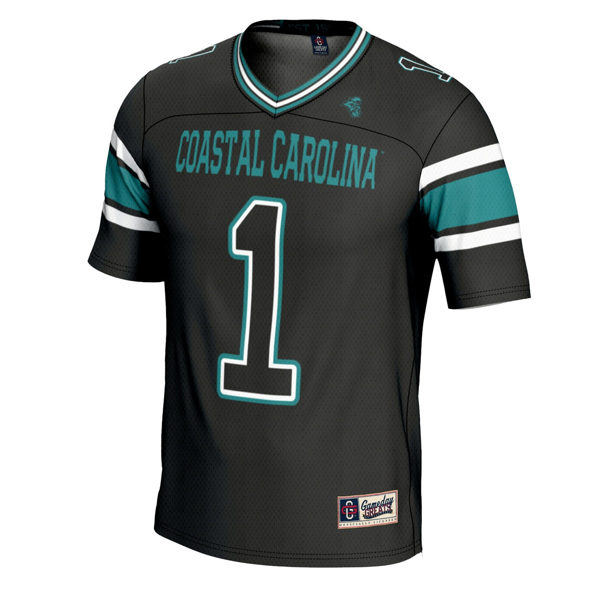 #1 Coastal Carolina Chanticleers Football Jersey - Black