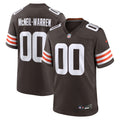 Cleveland Browns Emmanuel McNeil-Warren Brown Game Football Jersey