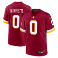 Washington Commanders Mike Sainristil Burgundy Game Football Jersey