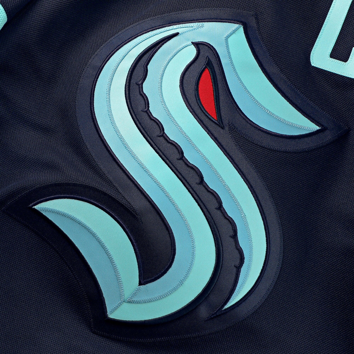 Seattle Kraken Deep Sea Blue Home Premium Custom Jersey
