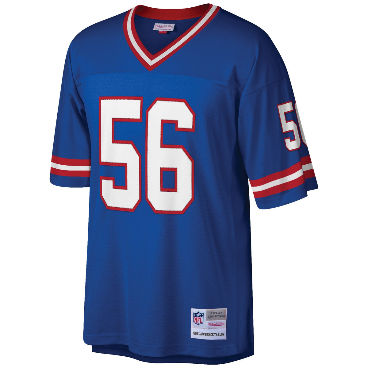 New York Giants Lawrence Taylor Royal Big & Tall 1986 Retired Player Replica Football Jersey