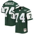 New York Jets Nick Mangold Green Legacy Replica Football Jersey
