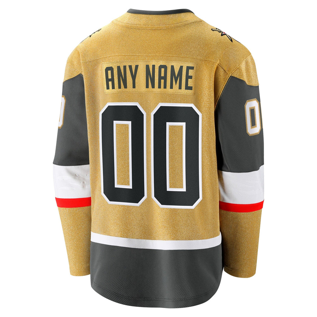 Vegas Golden Knights Home Breakaway Custom Hockey Jersey