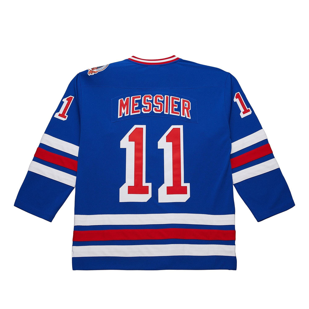 New York Rangers Mark Messier Blue Big & Tall 1993/94 Blue Line 2.0 Jersey
