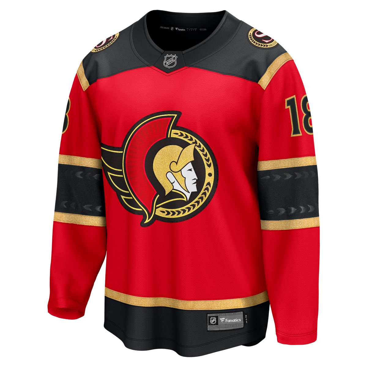 Ottawa Senators Tim Stutzle Red Alternate Breakaway Hockey Jersey