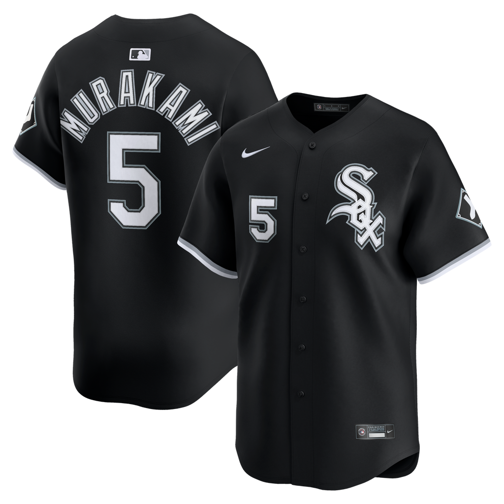 Chicago White Sox Munetaka Murakami Black Alternate Limited Baseball Jersey
