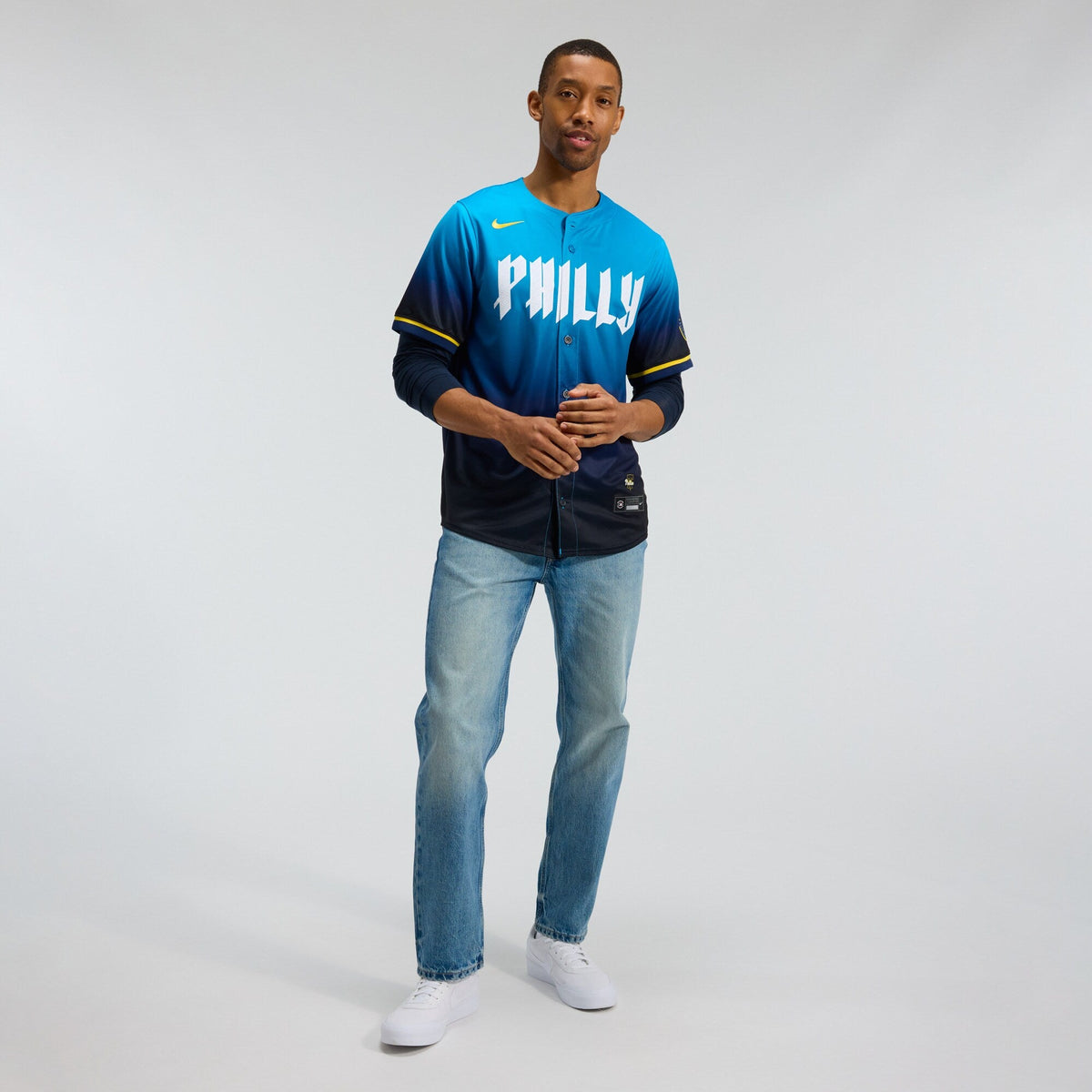 Philadelphia Phillies Navy City Connect Limited Baseball Jersey