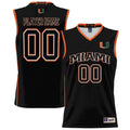 Miami Hurricanes NIL Pick-A-Player Lightweight Basketball Jersey - Black