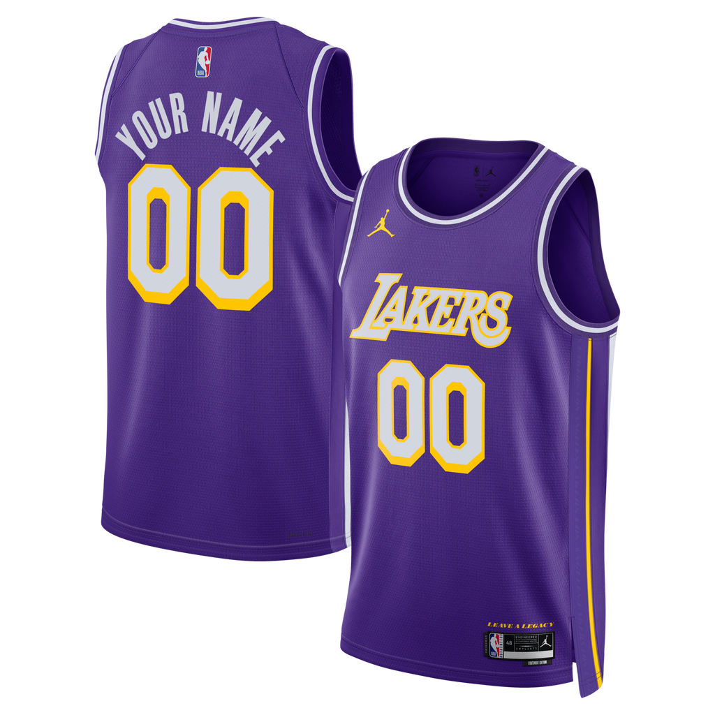 Los Angeles Lakers Statement Jersey - Custom