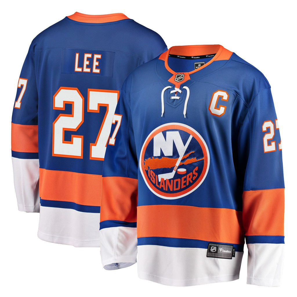 New York Islanders Anders Lee Royal Breakaway Hockey Jersey