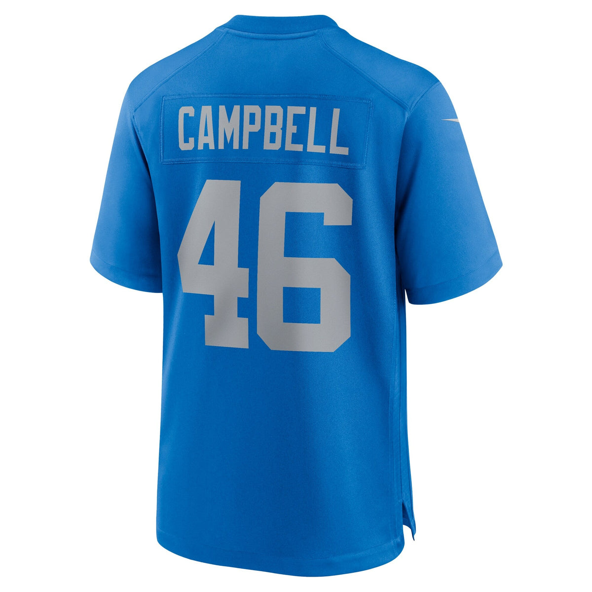 Detroit Lions Jack Campbell Blue Alternate Game Football Jersey