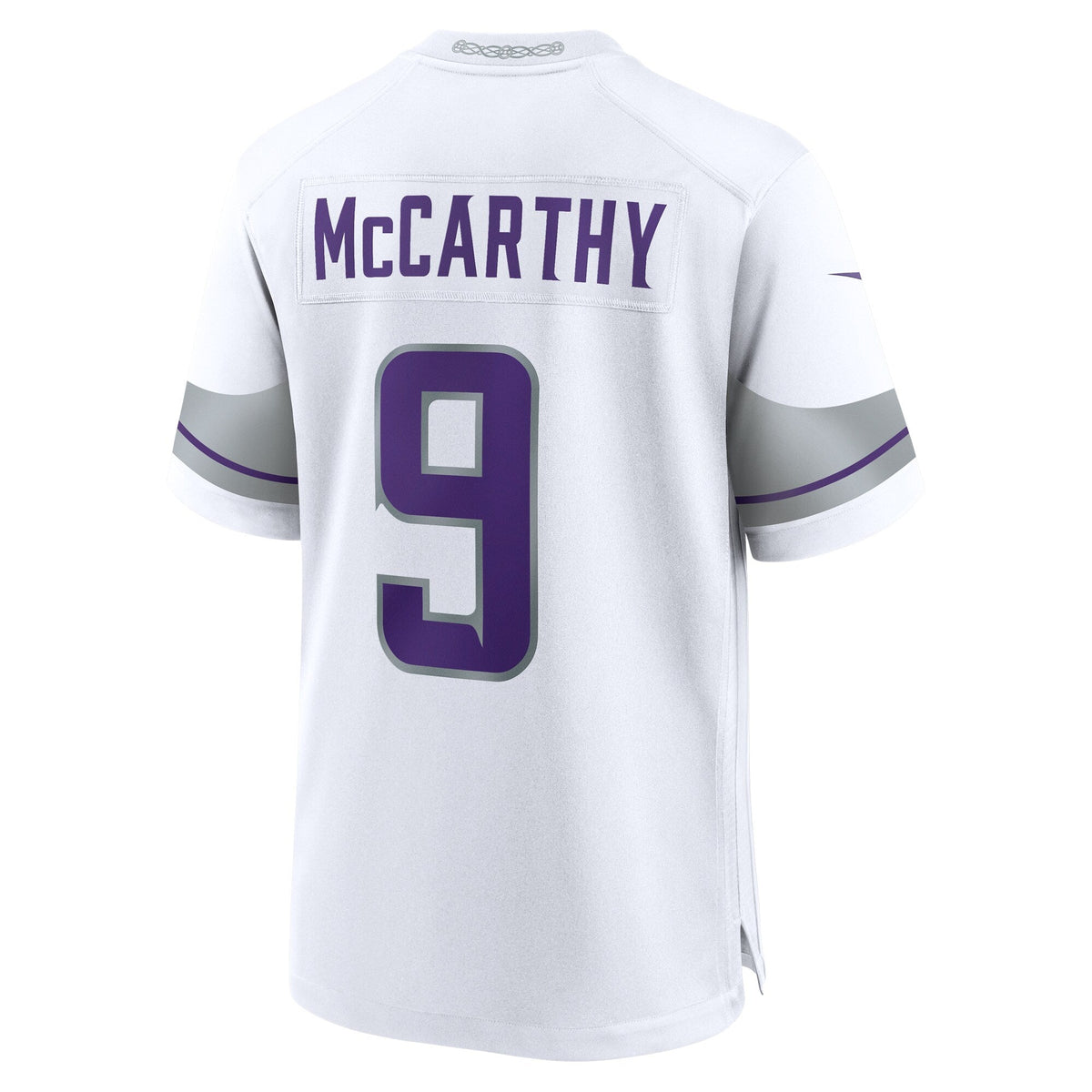 Minnesota Vikings J.J. McCarthy White Alternate Game Player Football Jersey