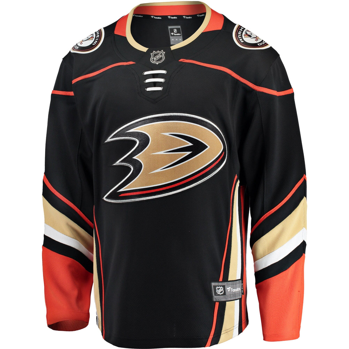 Anaheim Ducks Black Breakaway Home Hockey Jersey