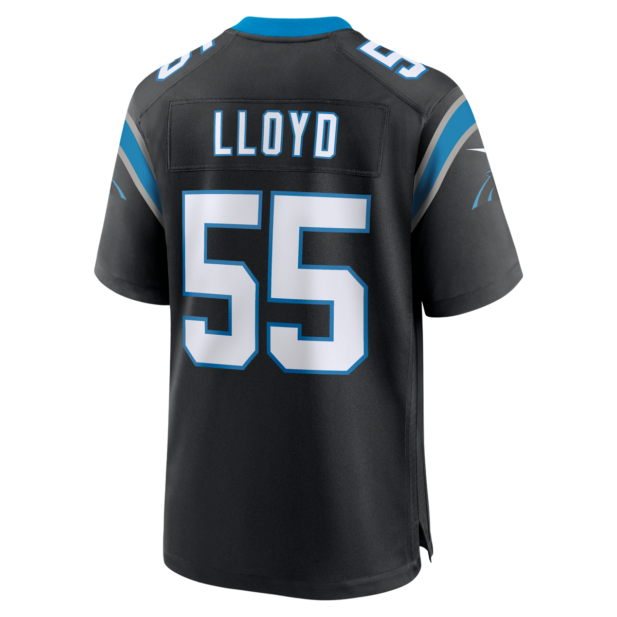 Carolina Panthers Devin Lloyd Black Team Game Football Jersey