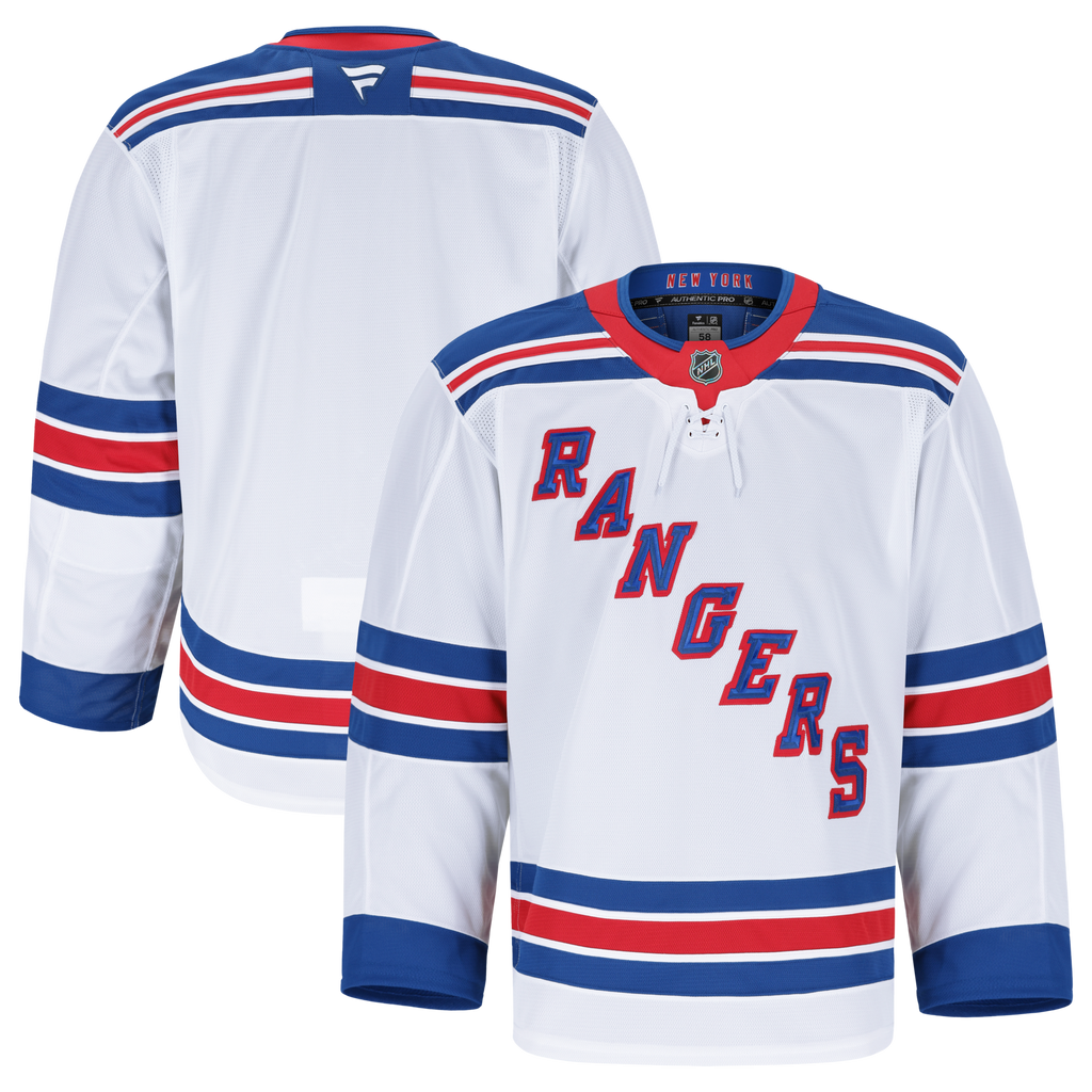 New York Rangers White Away Pro Jersey