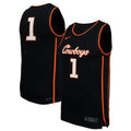 #1 Oklahoma State Cowboys Replica Basketball Jersey - Black