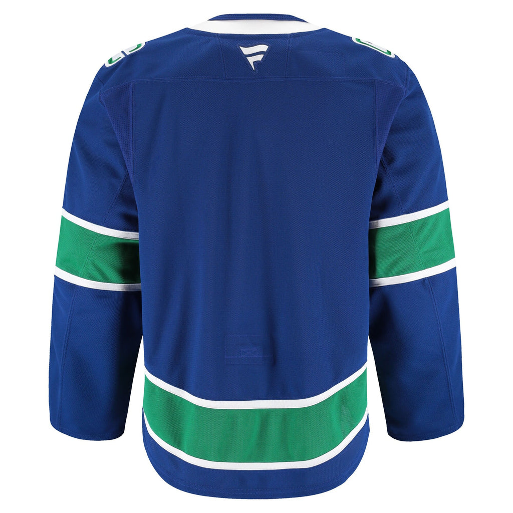 Vancouver Canucks Blue Home Pro Jersey