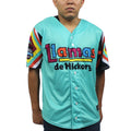 Hickory Crawdads Teal Copa Replica Baseball Jersey